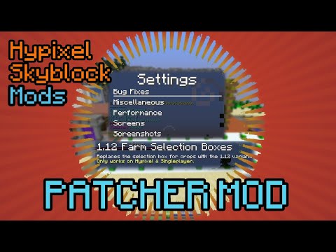 Insane 1.12 HITBOX Mod for Hypixel Skyblock in Minecraft 1.8! 🚀