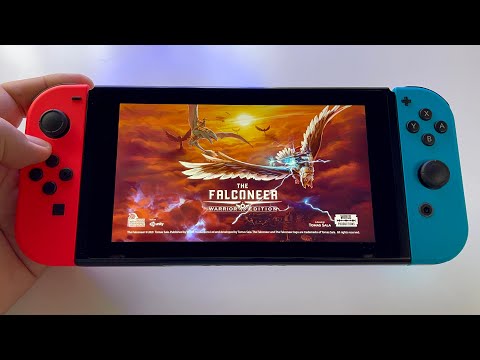 The Falconeer: Warrior Edition | Nintendo Switch V2 handheld gameplay