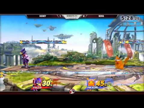 VS Weekly 5/19/16 - Winners R1 - Kooky (Falco) vs. Nova (Pikachu) - Smash 4