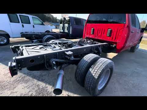 2026 GMC Sierra 3500HD CC 4WD Crew Cab 177" WB, 60" CA Pro in Red for sale at Boyer Chevrolet Buick GMC Bancroft in Bancroft, ON