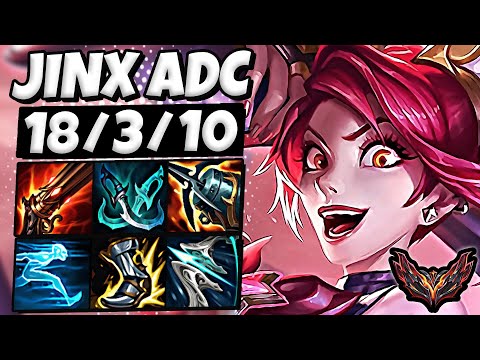 Jinx vs Kaisa ADC [ Pentakill ] Lol Korea Grandmaster Patch 13.13 ✅