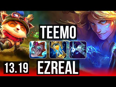 TEEMO vs EZ (TOP) | 1.6M mastery, 8/4/14 | BR Master | 13.19