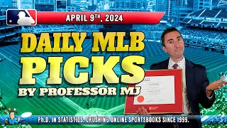 23-9 RECORD MLB PICKS THIS SEASON (BY STATS PROFESSOR!!!) #mlbpickstoday