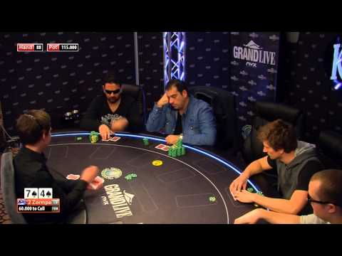 GrandLive Main Event Final Table - Prague Poker Festival 2014