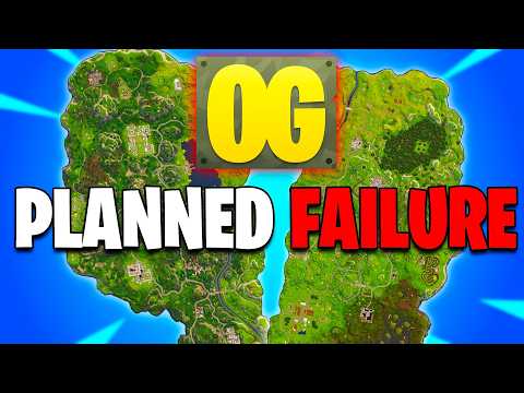 Fortnite's Master Plan to KILL Nostalgia (OG)