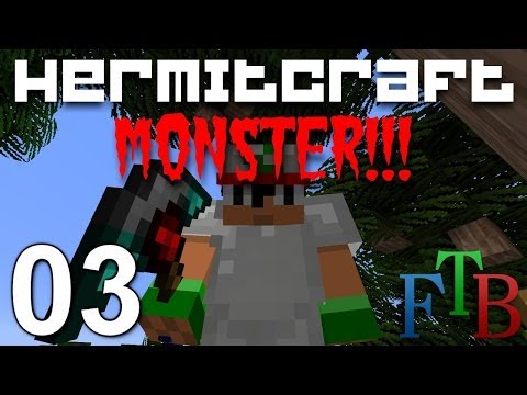 Hermitcraft FTB Monster Ep. 3 - New Tinkers Tools!