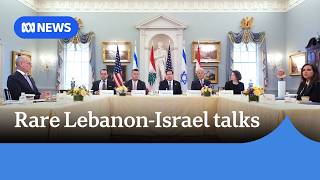 Israel and Lebanon hold direct talks for the first time in 30 years | ABC NEWS