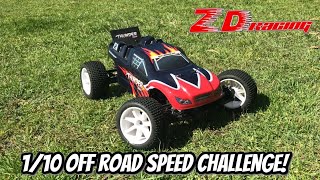 1/10 Scale 4x4 OFF ROAD Speed Challenge | ZD RACING Truggy@UrbanLegendRC @LindenRc215