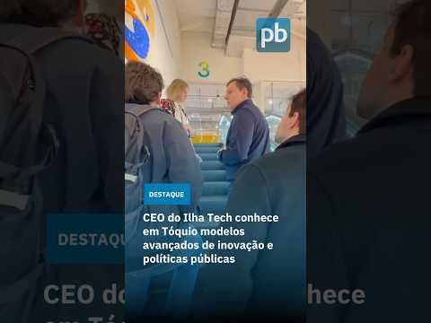 CEO do Ilha Tech conhece em Tóquio modelos avançados de inovação e políticas públicas