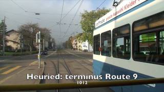 preview picture of video 'Zurich Tram Line 14 - 1'