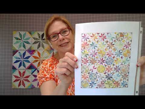 What do you do with your scraps?  Well you make a beautiful quilt called Posh Penelope!