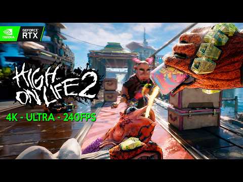 HIGH ON LIFE 2 Exclusive RTX 5090 Preview | New Dark Chaotic Shooter with BRUTAL COMEDY coming 2026