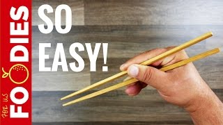 How To Use Chopsticks - In About A Minute 🍜