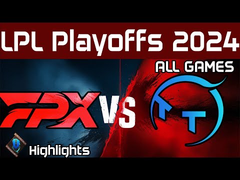 FPX vs TT Highlights ALL GAMES | LPL Playoffs Summer 2024 | FunPlus Phoenix vs TT Gaming by Onivia