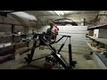 Motion platform simulator 6DOF hight reaction test with seat