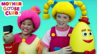 Humpty Dumpty | DIY Surprise Egg  | Mother Goose Club Songs for Children