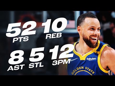 Steph Curry COOKED UP 52 PTS In Memphis | April 1, 2025