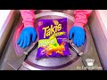 Massive TAKIS Ice Cream Rolls Takis Challenge Rolled Ice Cream Asmr