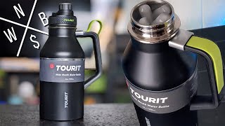 TOURIT 64oz. Insulated Water Bottle - Unboxing & Review