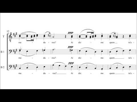 Ó minha amora madura - Eurico Carrapatoso [Coro Ricercare, dir. Paulo Lourenço ]