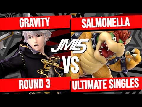 Gravity (Robin) vs Salmonella (Sephiroth, Bowser) - JMLeague5 Round 3