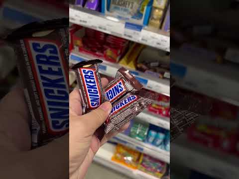 SNICKERS MINI #snickers #chocolate #viral #short #fyp #sweet #yummy #satisfying #colorful