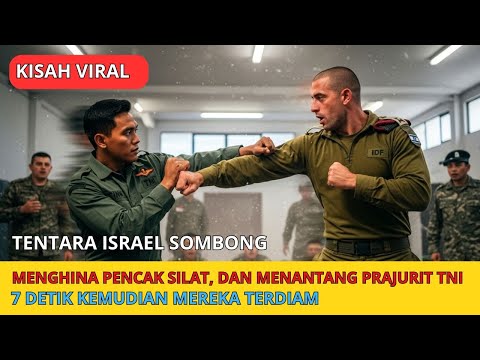 Israeli soldiers arrogantly insult Indonesian Pencak Silat, challenge Indonesian soldiers to fight
