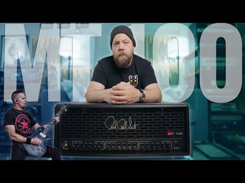 PRS MT 100 Mark Tremonti Signature 3-Channel 100-Watt Guitar Amp Head 2023 - Present - Black image 5