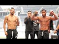 GILBERTO ZURDO RAMIREZ VS. SULLIVAN BARRERA - FULL WEIGH IN AND FACE OFF VIDEO