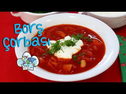 Vejetaryen Borş Çorbası | Ukrayna