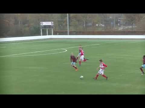Isaiah Ahmed UVV JO15-2 - Zwaluwen Utrecht'11 JO15-1 1ste helft deel 1 (1-1)