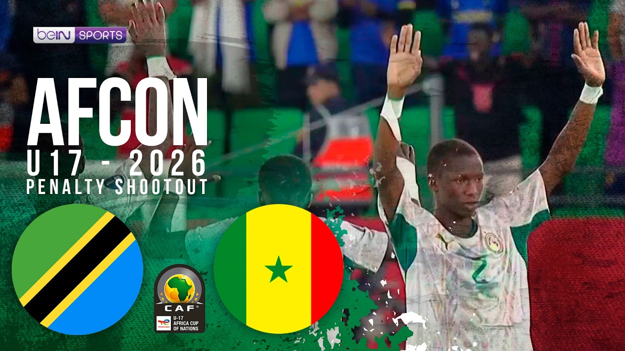 Tanzania vs Senegal - Penalty Shootout | HIGHLIGHTS U17 AFCON 2026 | 05/24/2026 | beIN SPORTS