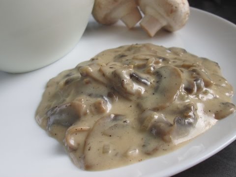 Creamy mushroom sauce
