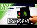 Factory Reset MOTOROLA XT1021 Moto E Wipe All Data By Hard Reset