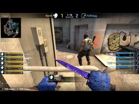 ESports - CS:GO, North vs FURIA, ECS Season 7 Finals (8th of June 2019), Overpass - Map 2