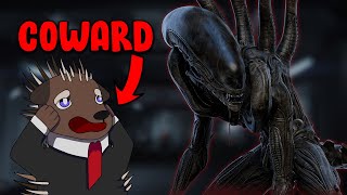 Big Scaredy Cat Plays The Most Terrifying Game! Alien Isolation 1!