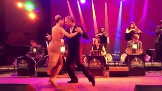 Jorge Torres & Maria Blanco dance La Yumba with the Astoria Tango Orchestra