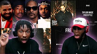 KENDRICK LOSES EITHER WAY!! | Drake - Taylor Made Freestyle (Kendrick Lamar Diss) REACTION!!