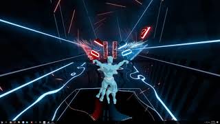 Beat Saber - Thriller (My son experiments with 3rd person recording)