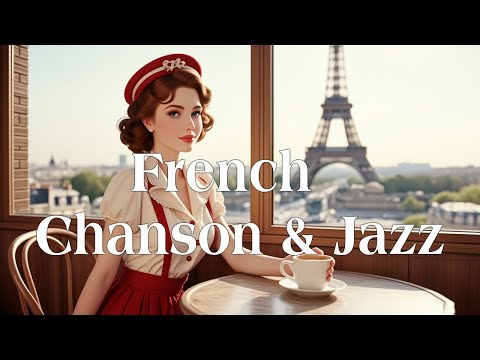 【Playlist #27】French Chanson & Jazz Vibes 🪗 | Elegant Parisian Café Sounds : France 🇫🇷