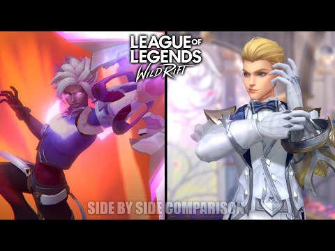 Crystal Rose & Battle Academia Ezreal | Comparison | WR