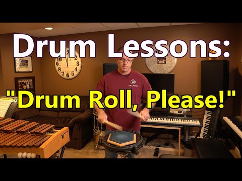 LESSON 3:  Developing Buzz and Double-stroke Rolls