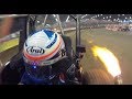 Ride with Justin Allgaier in his Friday night Chili Bowl heat race