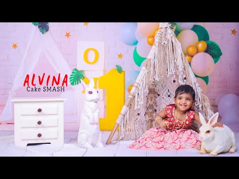 Alvina Cake Smash || VJ PHOTOGRAPHY