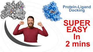 How to Perform Molecular Docking in 2 mins|Protein-Ligand Docking in 2 Min|Bioinformatics Tutorial