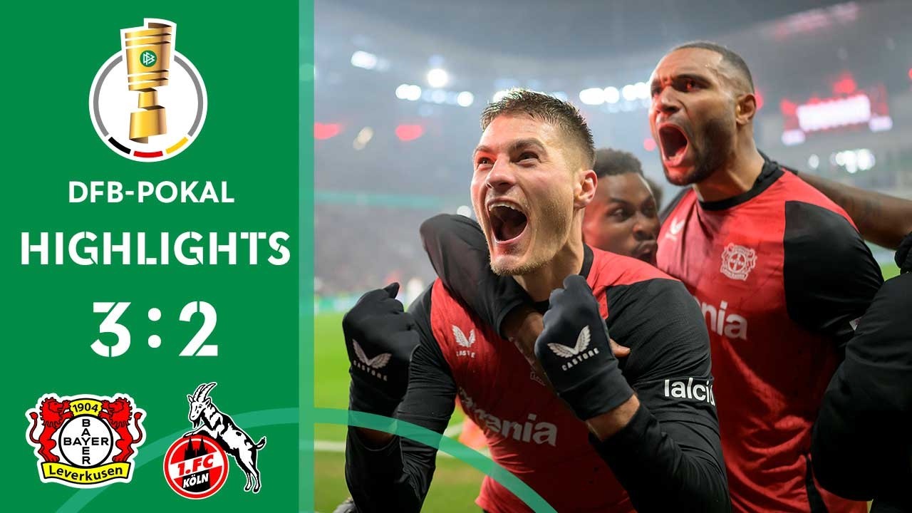 Overtime Drama In Cup-Madness | Bayer 04 Leverkusen vs. 1. FC Köln 3-2 | HL | DFB-Pokal Quarterfinal