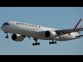 First Visit! Air France Airbus A350-900 Arrival at Ottawa Airport (YOW)