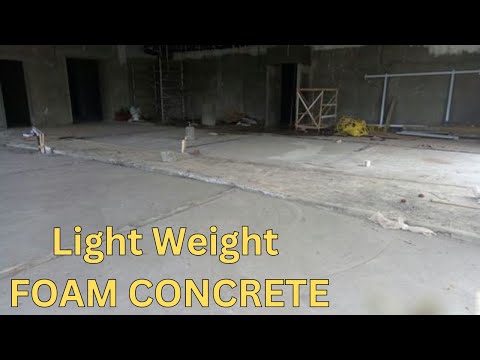 Lightweight Foam Concrete