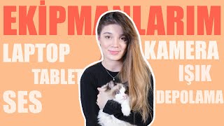TÜM EKİPMANLARIM - Online Psikolog & Youtuber olmak