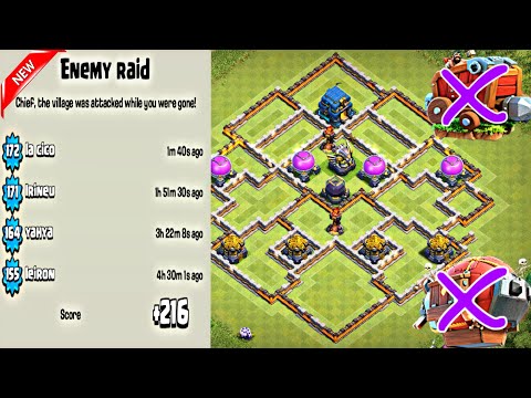 Town Hall 12 Trophy Base / Farming Base / Legend League Base | June Update 2018 - Clash of Clans Video